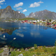 La villa de Reine, en las islas Lofoten. Wikimedia Commons